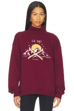 THE UPSIDE - Le Ski Clementine Crew Sweatshirt