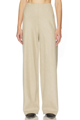 Vince - High Waist Wool Blend Bias Pant