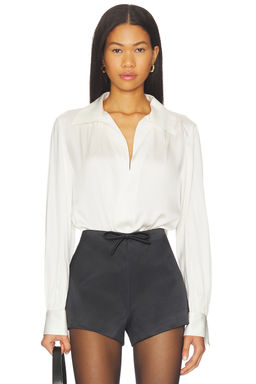 Vince - Placed Smocked Blouse