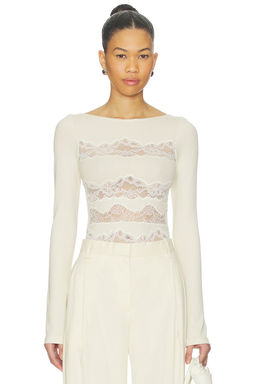 Vaillant - Lace Cut Out Bodysuit