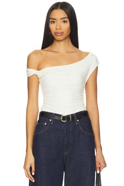 Weworewhat - Twisted Off The Shoulder Top
