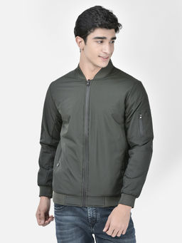 CRIMSOUNE CLUB - Mens Olive Reversible Jacket