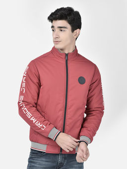 CRIMSOUNE CLUB - Mens Red Bomber Jacket