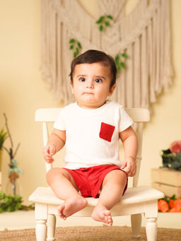 Greendigo - Baby Boy T-shirt & Linen Shorts (Set of 2)