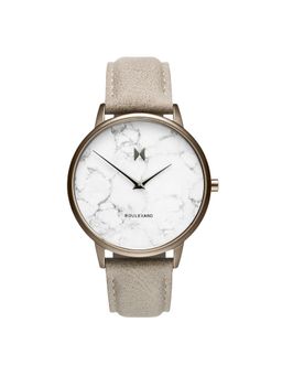 MVMT - Boulevard Quartz Marble Round Dial Womens Watch - D-MB01-TIMA