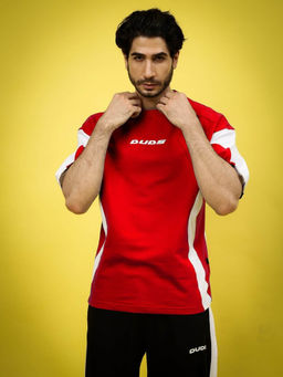 WEARDUDS - Wild Force Oversized T-Shirt -Red