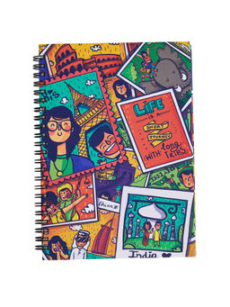 Chumbak - Let's Travel Together Spiral Notebook