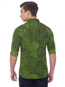 Green color option, Currently selected