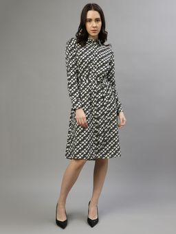GANT - Women Printed Collar Neck Full Sleeves Dress (Set of 2)