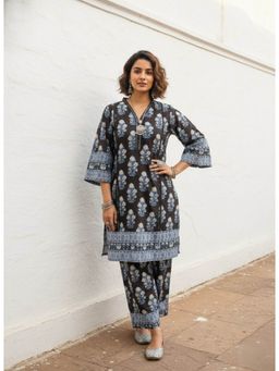 Autumnlane - Swadesh Sable Cotton Co-Ord Set
