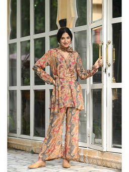 Mahee Jaipur - Ritz Brown Co-Ord (Set of 2)