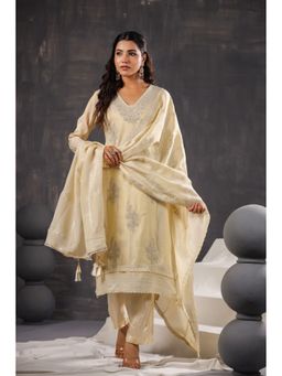 Autumnlane - Ritvi Dove Full Heavy Work Suit (Set of 3)