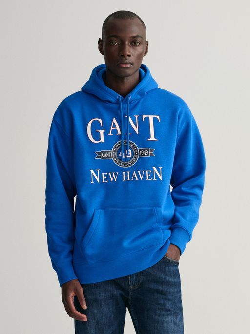Gant Mens Sweatshirts Gant Pullover Buy GANT Men Blue Graphic