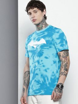 The Indian Garage Co - Men Slim Fit Batman Printed Crew Neck T-Shirt