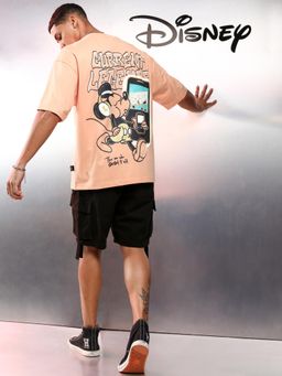 HIGHLANDER - Men Peach Character T-Shirt