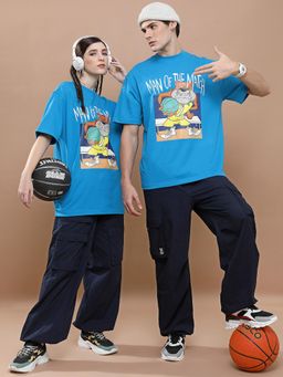 HIGHLANDER - Unisex Blue Graphic T-Shirt