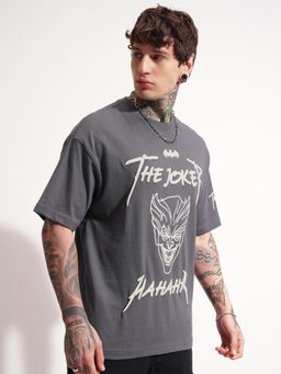 HIGHLANDER - Men Grey Character T-Shirt