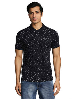 Parx - Dark Blue Polo T-Shirt