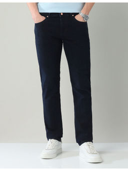 AD By Arvind - Slim Fit Dark Washed Jeans Navy Blue