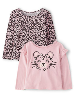 The Children's Place - Girls Infant Animal Print Tops (Pack of 2)