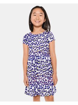 The Children's Place - Girls Whie Printed A-Line Mini Skirt