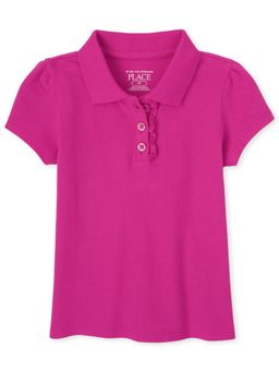 The Children's Place - Girls Pink Polo Shirt