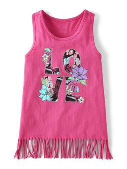 The Children's Place - Girls Mommy & Me Floral Ruffle White Dress