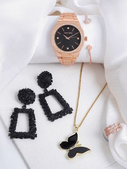 Joker and Witch - Joker & Witch Ailah Love Stack Watch - JWLS668 (Set of 5)