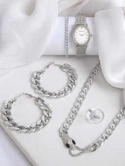 Joker and Witch - Joker & Witch Ariah Love Stack Watch - JWLS671 (Set of 5)