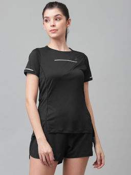ASICS - Black Solid Lite-Show Ss Top
