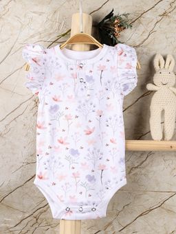 Moms Home - Organic Cotton Baby Onesie Blossom