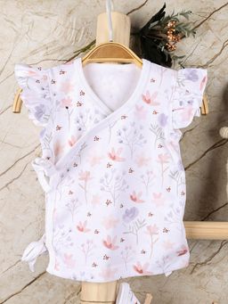 Moms Home - Baby Front Open Kimono Top Blossom