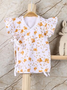 Moms Home - Baby Front Open Kimono Top Bloom