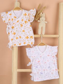 Moms Home - Baby Front Open Kimono Top Bloom & Blossom (Set of 2)