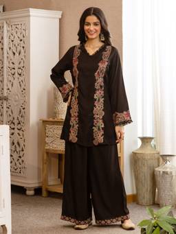Autumnlane - Karen Dusk Embroidery Cotton Co-Ord Set