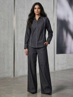 Autumnlane - Prisha Poise Denim Co-Ord Set