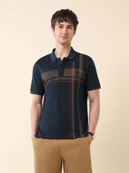 U.S. POLO ASSN. - Men's Pure Cotton Varsity Polo T-Shirt