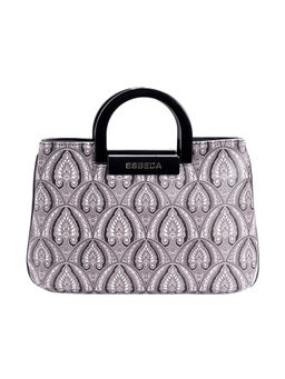 ESBEDA - Black Mandala Art Graphic Print Handbag for Women (M)