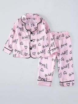 Hopscotch - Heart Typography Shirt and Pyjama