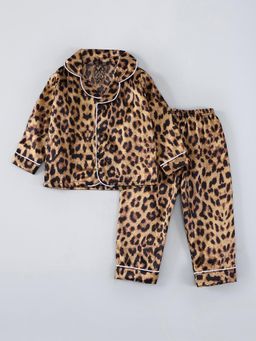Hopscotch - Leopard Print Shirt and Pyjama