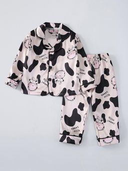 Hopscotch - Cow Printed Shirt and Pyjama