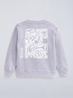 Hopscotch - Printed Cotton Sweatshirt
