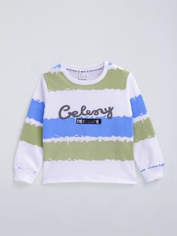 Hopscotch - Colourblock Cotton T-shirt