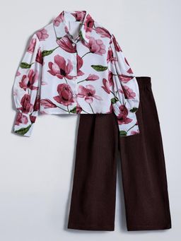 Hopscotch - Floral Shirt and Pant
