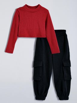 Hopscotch - High Neck T-shirt and Jogger