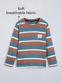 Hopscotch - Cotton Colorblock T-Shirt