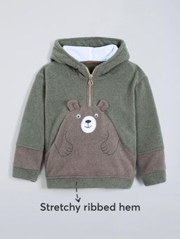 Hopscotch - Bear Zipper Hoodie