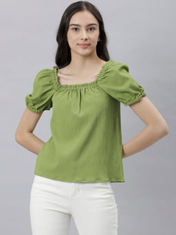 RAREISM - Swag Green Top