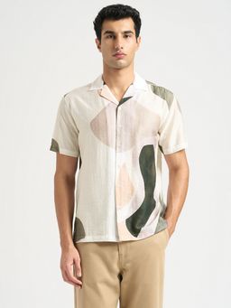 Selected - Men Multi-Color Colorblock Regular Fit Shirt