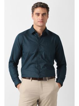 Van Heusen - Green Checks Shirt